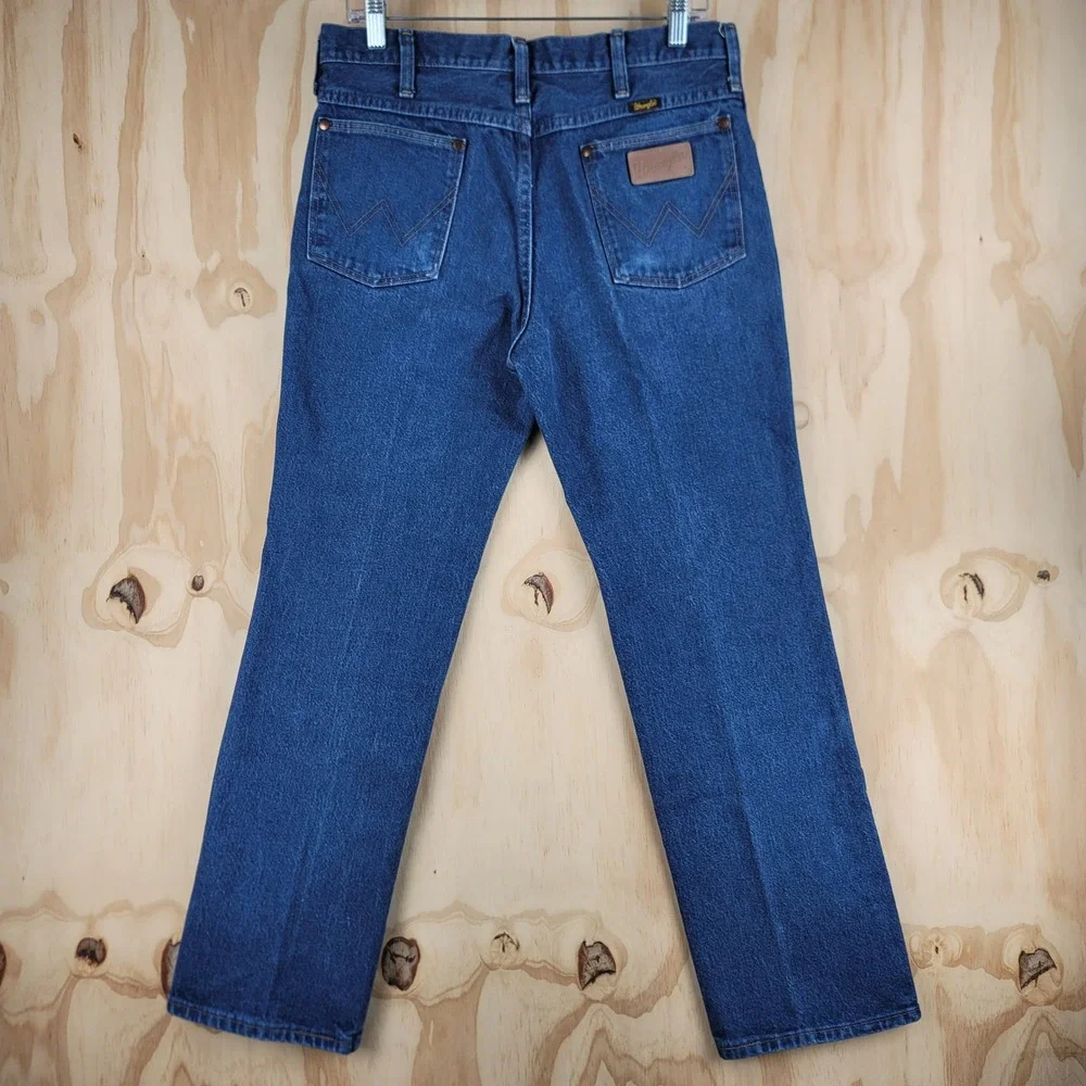 Wrangler Jeans Mens 32x29 Blue 936PWD Cowboy Cut Rodeo USA Made Vintage 90's